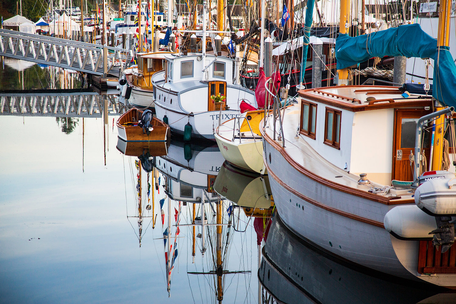 This photo of boats in Port Townsend by Crystal Craig was the September winner in the 2022 calendar.